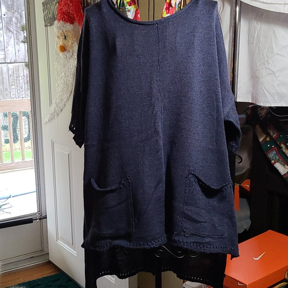 Hi/low sweater